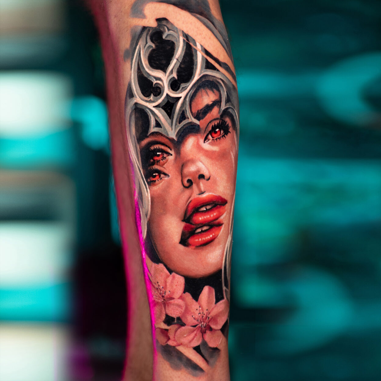 Tatuaż w stylu realistycznym Bartosz Udałowski